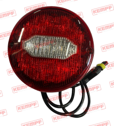 131963 Kempf Rückleuchte, 3K, LED, rund